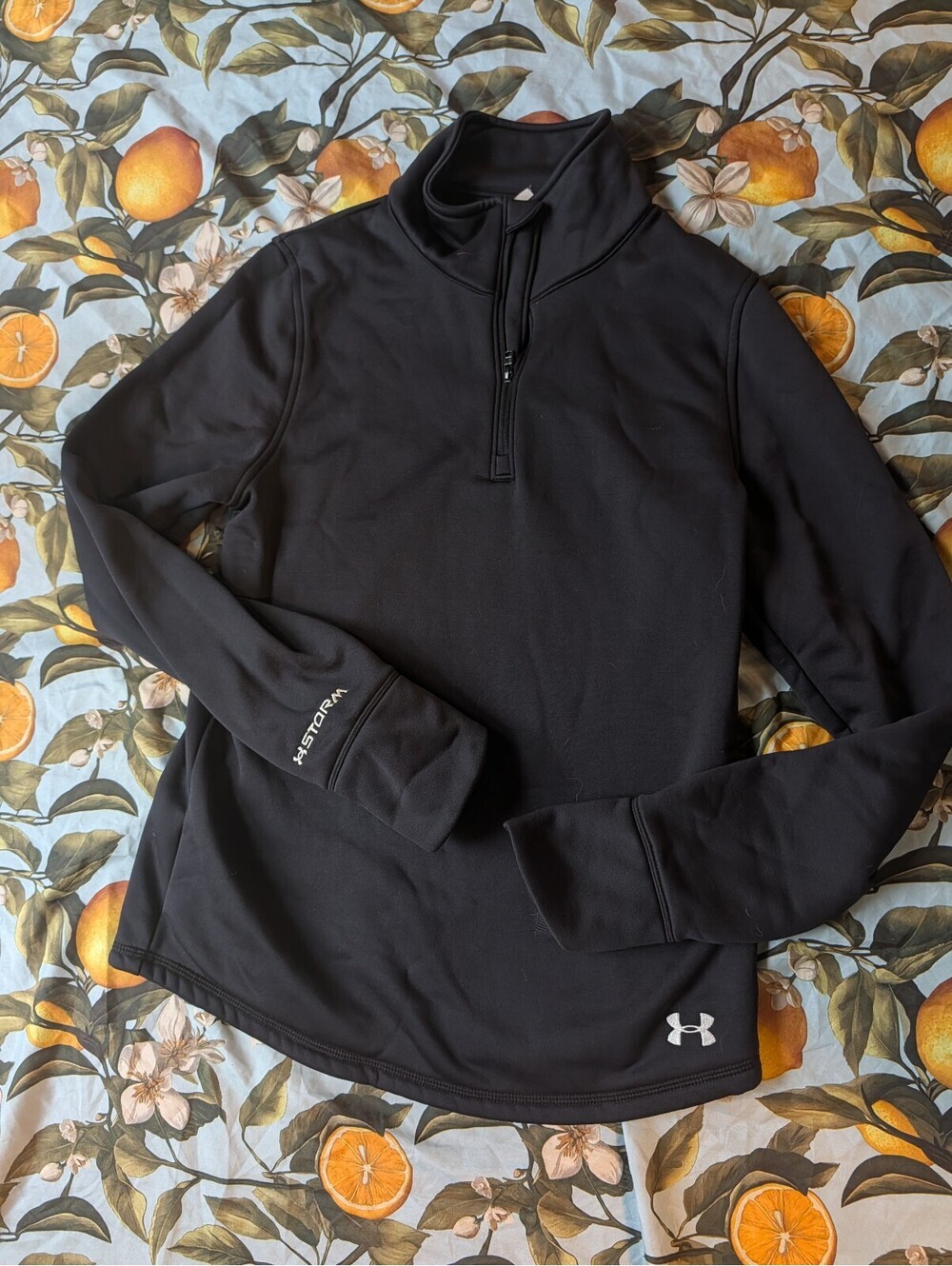 Under Armour Women's Black Pullover Sweatshirt | Size XS | Athletic Casual